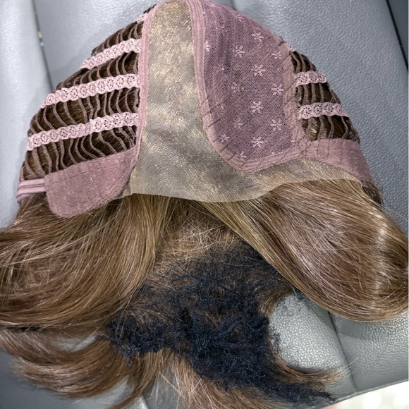 Belle tress “Mallorca” wig in color Coolest ash brown monofilament lace front - Picture 8 of 8